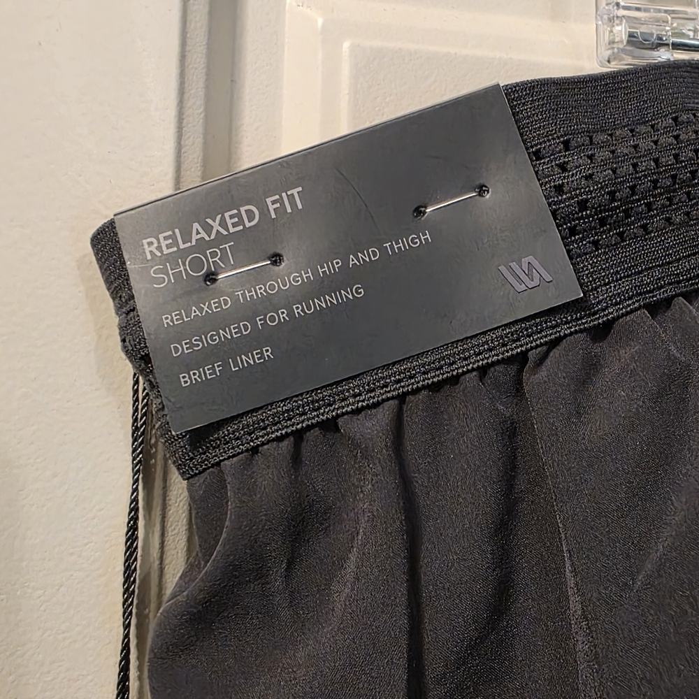 VRST Mens Velocity Running Shorts In Charcoal Grey Size XXL - Picture 5 of 5